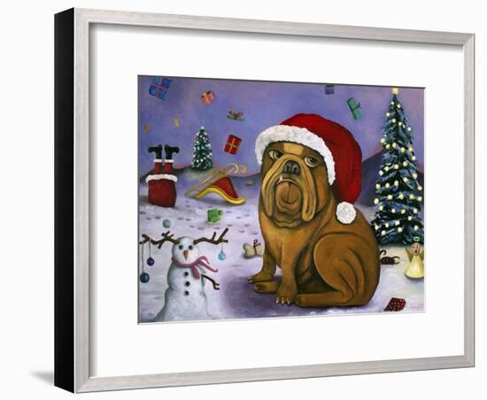 Christmas Crash-Leah Saulnier-Framed Giclee Print