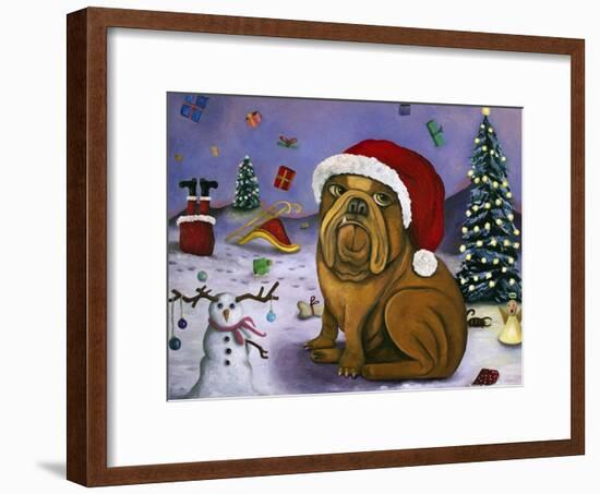 Christmas Crash-Leah Saulnier-Framed Giclee Print