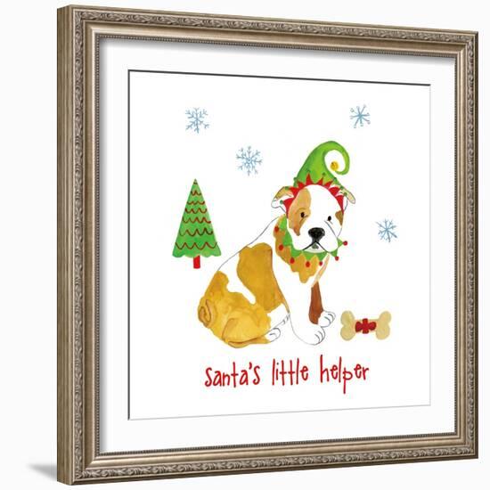 Christmas Critters I-Farida Zaman-Framed Art Print