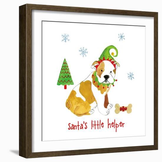 Christmas Critters I-Farida Zaman-Framed Art Print