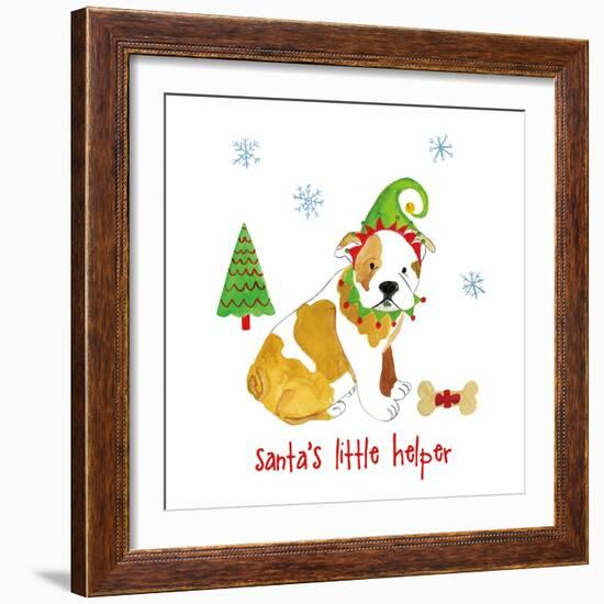 Christmas Critters I-Farida Zaman-Framed Art Print