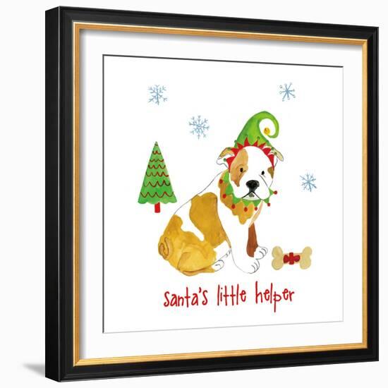 Christmas Critters I-Farida Zaman-Framed Art Print