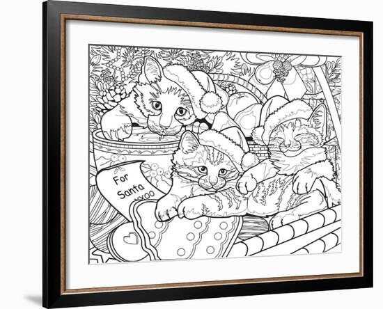 Christmas Cuties 16-Jenny Newland-Framed Giclee Print