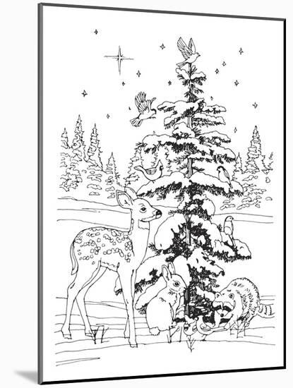Christmas Cuties 21-William Vanderdasson-Mounted Giclee Print