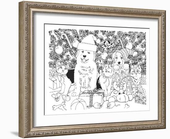 Christmas Cuties 26-William Vanderdasson-Framed Giclee Print