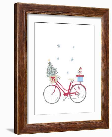 Christmas Cycle-Clara Wells-Framed Giclee Print