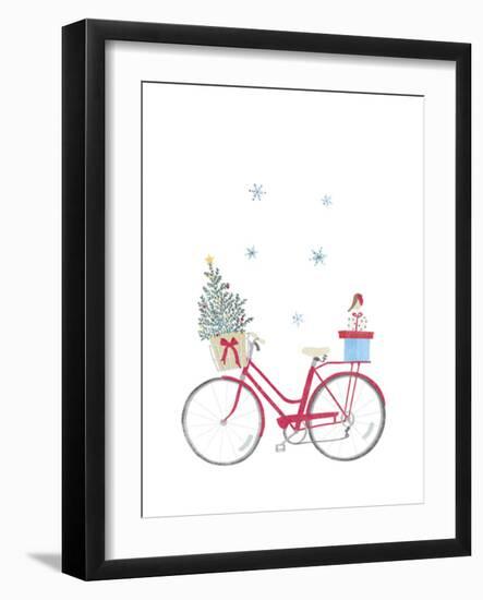 Christmas Cycle-Clara Wells-Framed Giclee Print