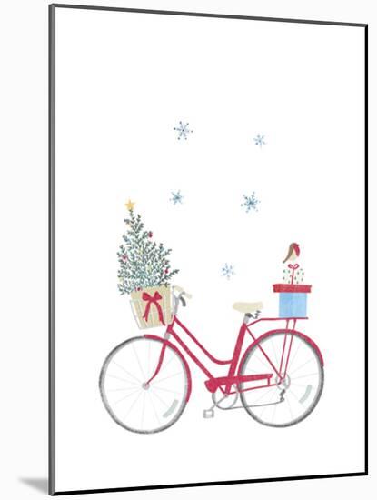 Christmas Cycle-Clara Wells-Mounted Giclee Print