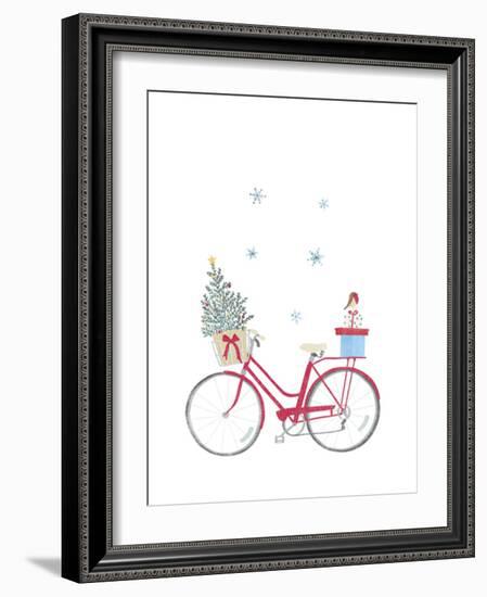 Christmas Cycle-Clara Wells-Framed Giclee Print