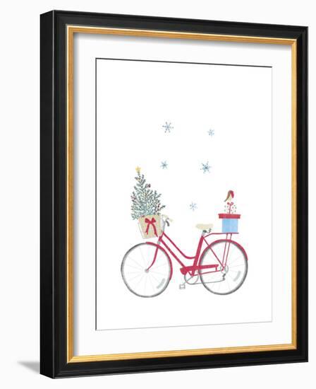 Christmas Cycle-Clara Wells-Framed Giclee Print