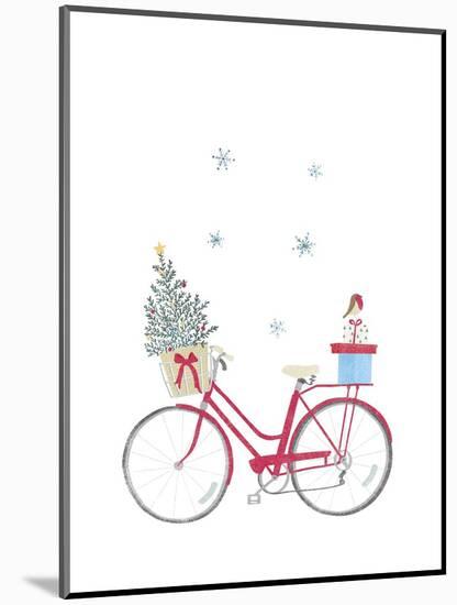 Christmas Cycle-Clara Wells-Mounted Art Print