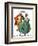 "Christmas Dance" or "Merrie Christmas", December 8,1928-Norman Rockwell-Framed Giclee Print