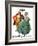 "Christmas Dance" or "Merrie Christmas", December 8,1928-Norman Rockwell-Framed Giclee Print