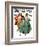 "Christmas Dance" or "Merrie Christmas" Saturday Evening Post Cover, December 8,1928-Norman Rockwell-Framed Giclee Print