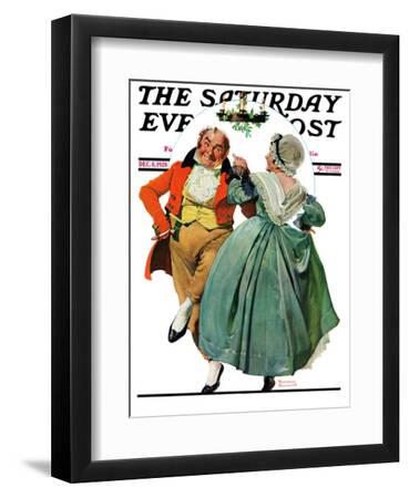 Details about   Norman Rockwell BP Presents The Saturday Evening Post Merrie Christmas 1928 