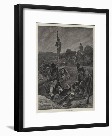Christmas Day on a Battle-Field-Richard Caton Woodville II-Framed Giclee Print