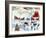 Christmas Day Skating by Old Stone Bridge-Cheryl Bartley-Framed Giclee Print