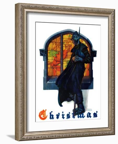 "Christmas", December 6,1930-Norman Rockwell-Framed Giclee Print