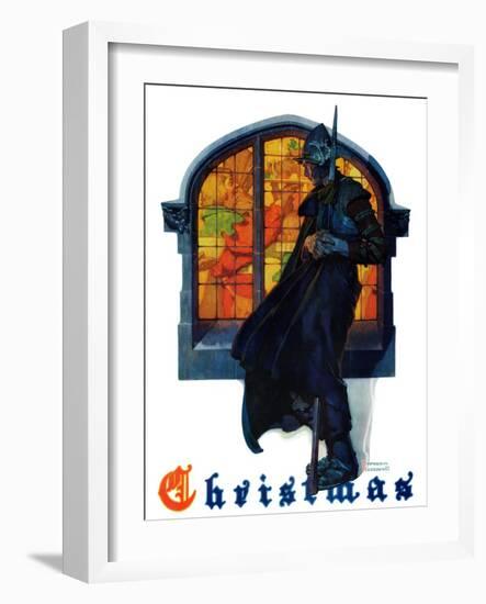 "Christmas", December 6,1930-Norman Rockwell-Framed Giclee Print