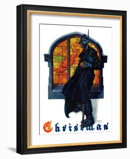 "Christmas", December 6,1930-Norman Rockwell-Framed Giclee Print