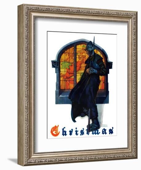 "Christmas", December 6,1930-Norman Rockwell-Framed Giclee Print