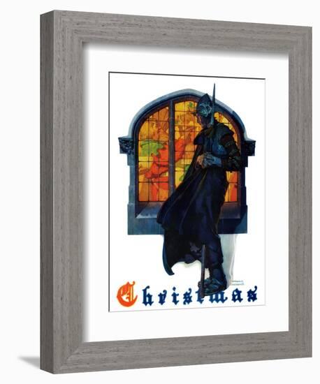 "Christmas", December 6,1930-Norman Rockwell-Framed Giclee Print