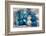 Christmas Decoration Blue and Silver-Andrea Haase-Framed Photographic Print