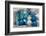 Christmas Decoration Blue and Silver-Andrea Haase-Framed Photographic Print