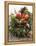 Christmas Decoration: Fruit, Nuts, Cones and Box Wreath-null-Framed Premier Image Canvas