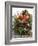 Christmas Decoration: Fruit, Nuts, Cones and Box Wreath-null-Framed Photographic Print