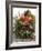 Christmas Decoration: Fruit, Nuts, Cones and Box Wreath-null-Framed Photographic Print