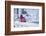 Christmas decoration in the snow, decoration, still life-Andrea Haase-Framed Photographic Print