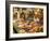 Christmas Decorations at Stall, Christkindlmarkt at Rathausplatz, Innere Stadt-Richard Nebesky-Framed Photographic Print