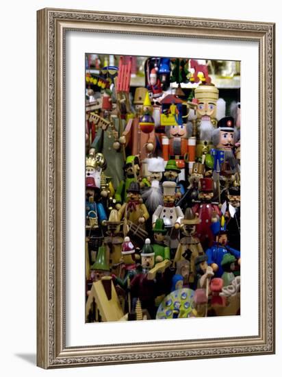 Christmas Decorations Christkindelsmarkt (Christ Child's Market Bavaria Germany-Natalie Tepper-Framed Photo