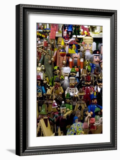 Christmas Decorations Christkindelsmarkt (Christ Child's Market Bavaria Germany-Natalie Tepper-Framed Photo