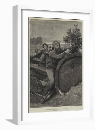 Christmas Decorations, Christmas Morning-Alfred Edward Emslie-Framed Giclee Print