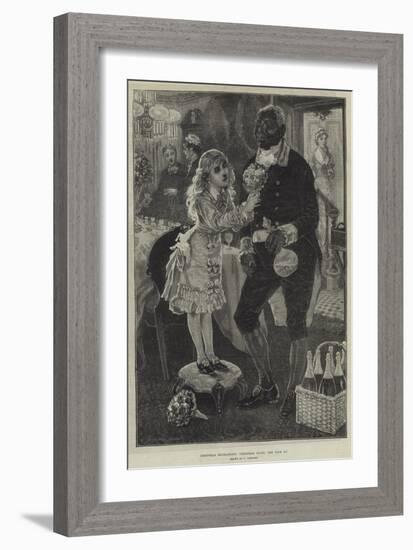 Christmas Decorations, Christmas Night-Charles Gregory-Framed Giclee Print