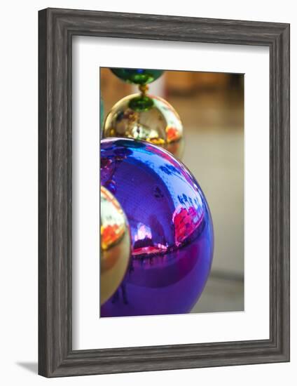 Christmas Decorations Fremont Street Experience Las Vegas, Nevada, USA-Michael DeFreitas-Framed Photographic Print