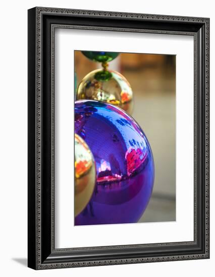 Christmas Decorations Fremont Street Experience Las Vegas, Nevada, USA-Michael DeFreitas-Framed Photographic Print