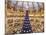 Christmas Decorations in Galeries Lafayette-null-Mounted Photographic Print