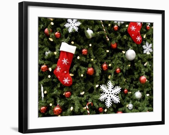 Christmas Decorations-Cindy Miller Hopkins-Framed Photographic Print