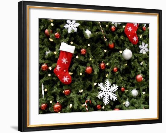 Christmas Decorations-Cindy Miller Hopkins-Framed Photographic Print