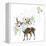 Christmas Deer-Alisa Foytik-Framed Stretched Canvas