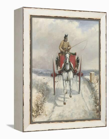 Christmas Deliveries-Henry Thomas Alken-Framed Premier Image Canvas