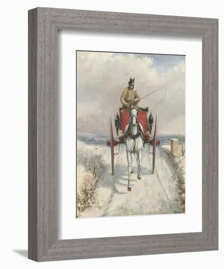 Christmas Deliveries-Henry Thomas Alken-Framed Giclee Print