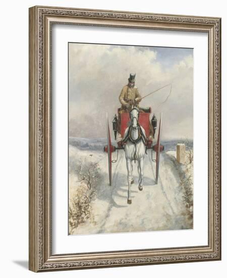 Christmas Deliveries-Henry Thomas Alken-Framed Giclee Print