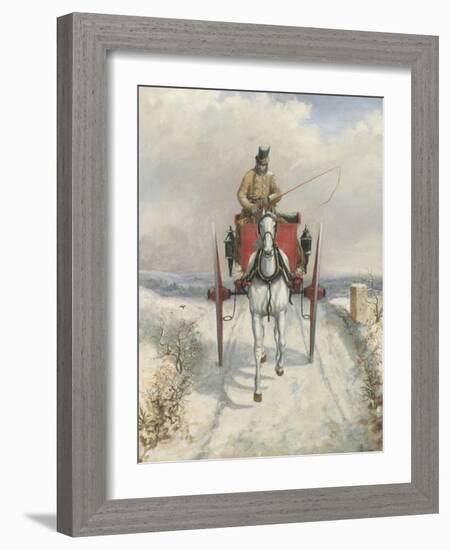 Christmas Deliveries-Henry Thomas Alken-Framed Giclee Print