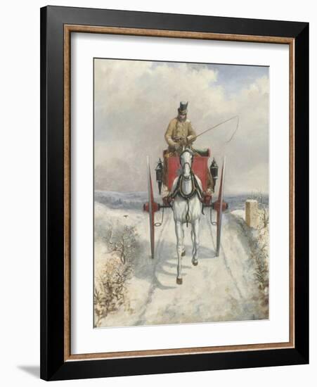 Christmas Deliveries-Henry Thomas Alken-Framed Giclee Print