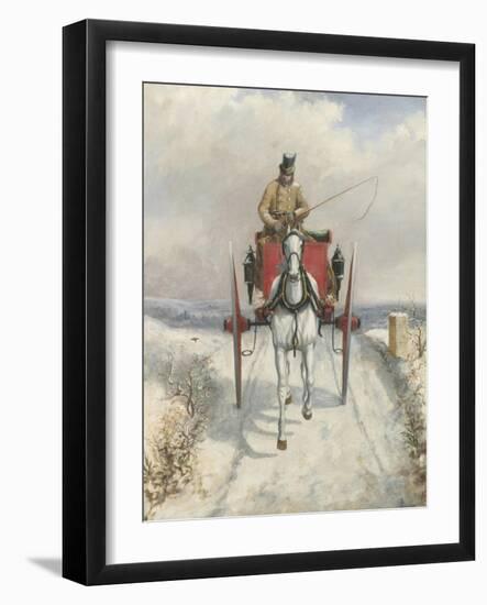 Christmas Deliveries-Henry Thomas Alken-Framed Giclee Print