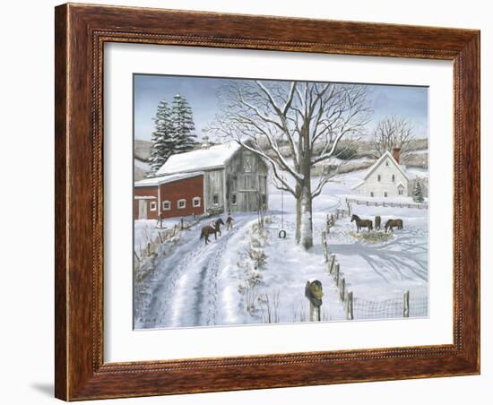 Christmas Delivery-Bob Fair-Framed Giclee Print